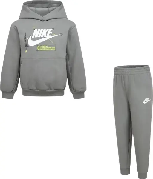 Спортивний костюм дитячий Nike SPORTSWEAR FUTURA сірий 86M350-G3F