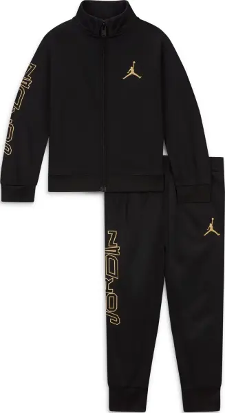 Спортивний костюм дитячий Nike TAKE FLIGHT TRICOT чорно-золотий 85C811-023