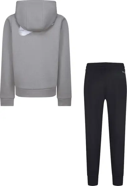Спортивный костюм детский Nike TECH FLEECE DRI-FIT серо-черный 86L187-023