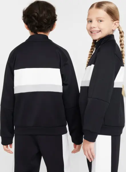 Спортивний костюм підлітковий Nike ACADEMY DRI-FIT чорно-біло-сірий FZ5309-010__FZ5310-010