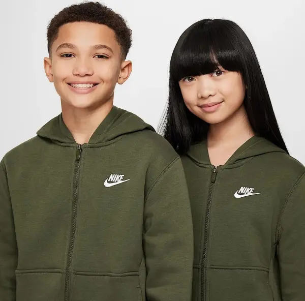 Спортивний костюм підлітковий Nike SPORTSWEAR CLUB FLEECE оливковий FD3114-325
