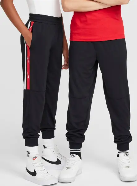 Спортивний костюм підлітковий Nike SPORTSWEAR CLUB чорно-червоно-білий FZ4906-010__FZ4911-010
