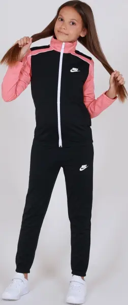 Спортивний костюм підлітковий Nike SPORTSWEAR чорно-рожевий DH9661-013