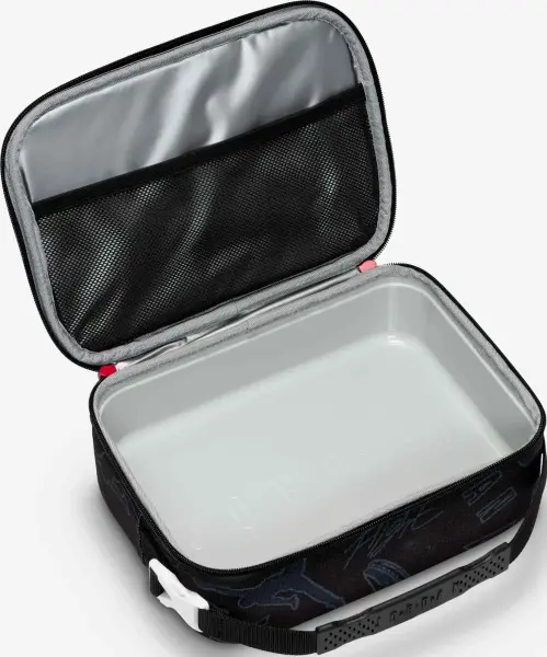 Термосумка для їжі Nike JORDAN FUEL PACK LUNCH BAG 3L ​​чорно-темно-сіро-червона 9A0542-KR5