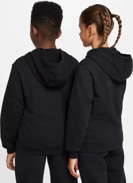 Толстовка подростковая Nike CLUB FLEECE FRENCH TERRY черная FD3017-010