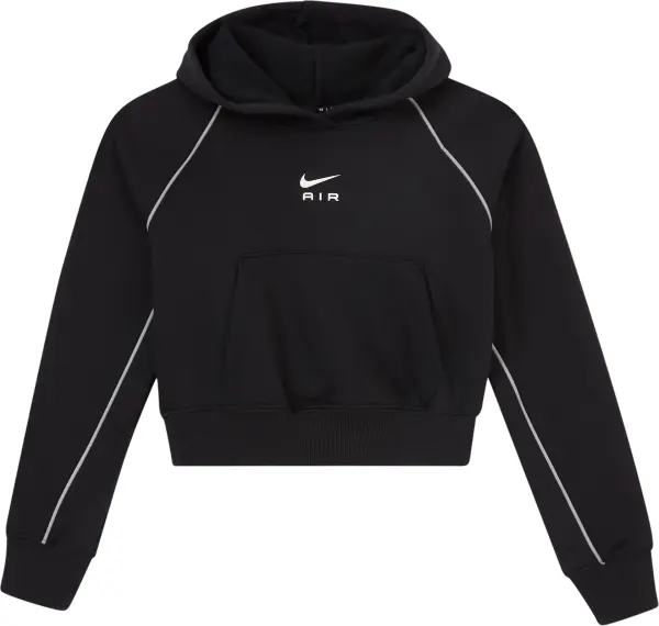 Худі підліткове Nike AIR FRENCH TERRY CROP чорне DQ8932-010
