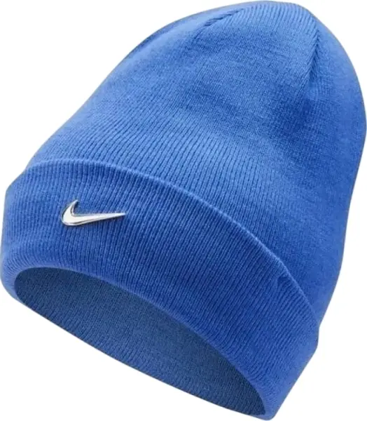 Шапка Nike BEANIE METAL SWOOSH синяя DA1997-489