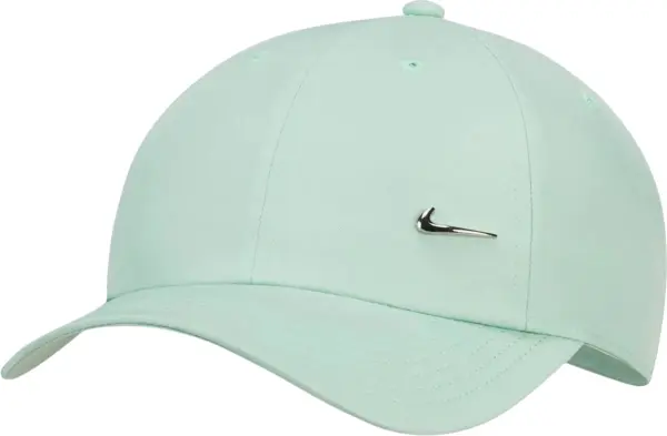 Бейсболка підліткова Nike DRI-FIT CLUB UNSTRUCTURED METAL SWOOSH світло-зелена FB5064-394