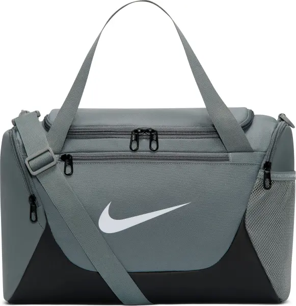 Сумка спортивна Nike BRASILIA TRAINING DUFFEL EXTRA SMALL 24L сіра IB4398-084