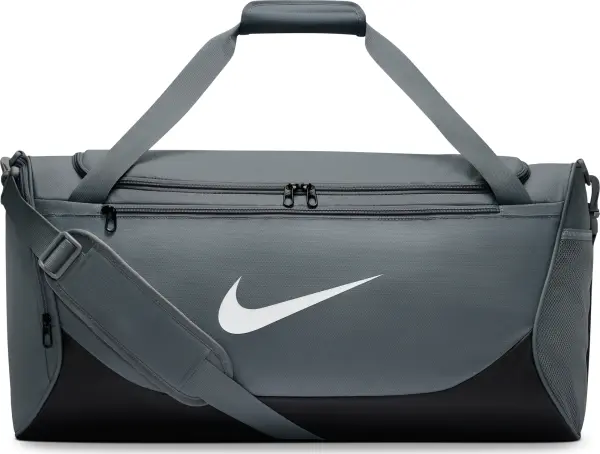Сумка спортивна Nike BRASILIA TRAINING DUFFEL MEDIUM 60L сіра IB4392-084