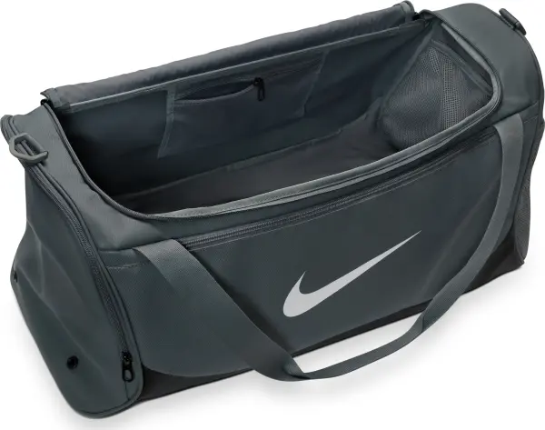 Сумка спортивна Nike BRASILIA TRAINING DUFFEL MEDIUM 60L сіра IB4392-084