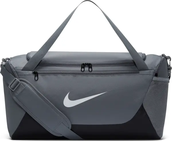 Сумка спортивна Nike BRASILIA TRAINING DUFFEL SMALL 40L сіра IB4394-084