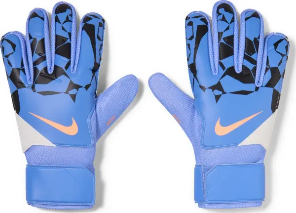 Воротарські рукавички Nike MATCH - HO24 синьо-чорно-персикові HQ0257-494