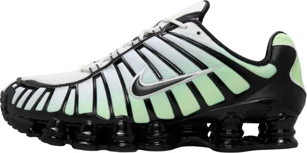 Кросівки Nike SHOX TL салатово-біло-чорні AV3595-300