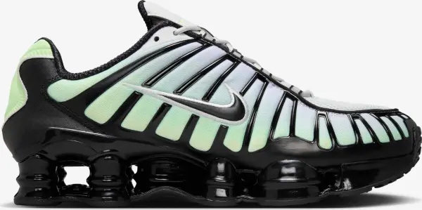 Кросівки Nike SHOX TL салатово-біло-чорні AV3595-300