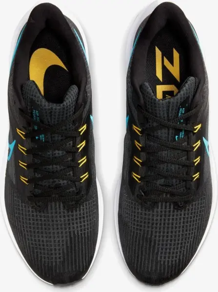 Кросівки бігові Nike PEGASUS 39 чорно-блакитно-жовті DH4071-002