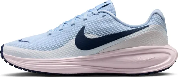 Кросівки бігові жіночі Nike REVOLUTION 8 блакитно-біло-світло-рожеві HJ8485-400