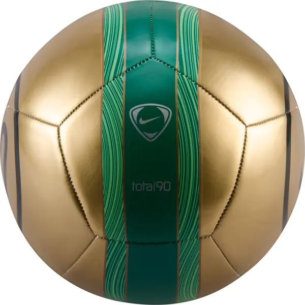Футбольный мяч Nike ACADEMY TOTAL90 METALLIC золотисто-зеленый Размер 3 II3760-707