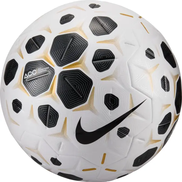 Футбольний м'яч Nike CONTROL біло-чорно-золотий Розмір 5 HV4395-100