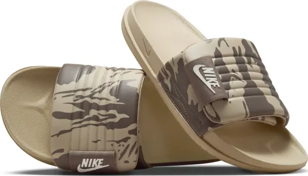 Шльопанці Nike OFFCOURT ADJUST SLIDE бежево-коричневі HF1438-200