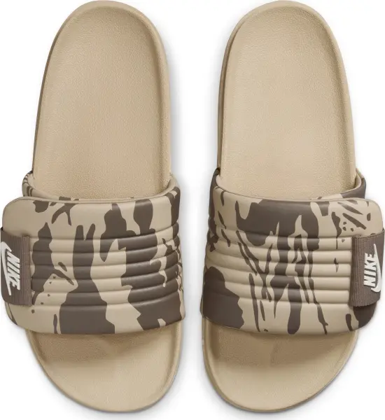 Шльопанці Nike OFFCOURT ADJUST SLIDE бежево-коричневі HF1438-200