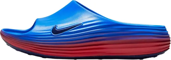 Шльопанці жіночі Nike REACTX REJUVEN8 синьо-червоні HV4484-604