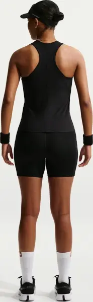 Шорты для тенниса женские Nike COURT DRI-FIT WITH POCKETS черные FZ6677-010