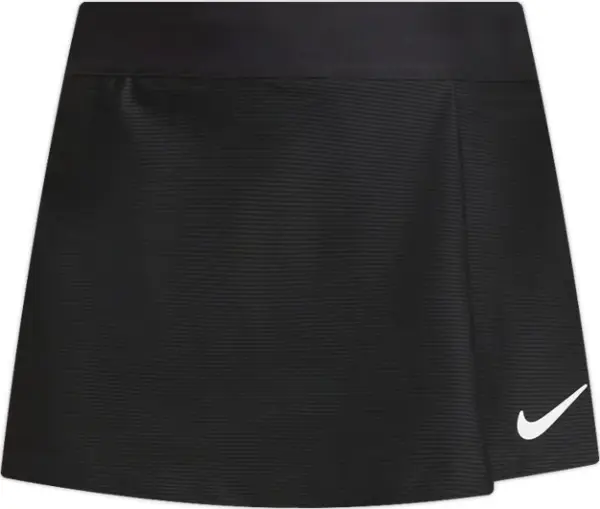 Юбка для тенниса подростковая Nike COURT DRI-FIT VICTORY черная CV7575-010