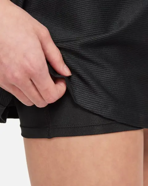 Юбка для тенниса подростковая Nike COURT DRI-FIT VICTORY черная CV7575-010