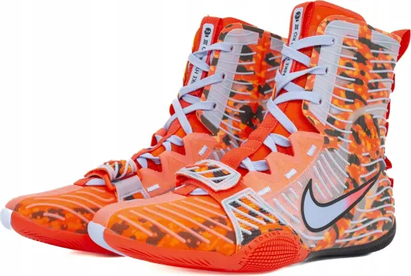 Боксерки Nike HYPERKO 3 SE оранжево-сірі IQ3471-600