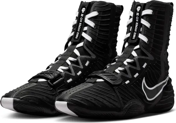 Боксерки Nike HYPERKO 3 чорно-білі HV6696-001