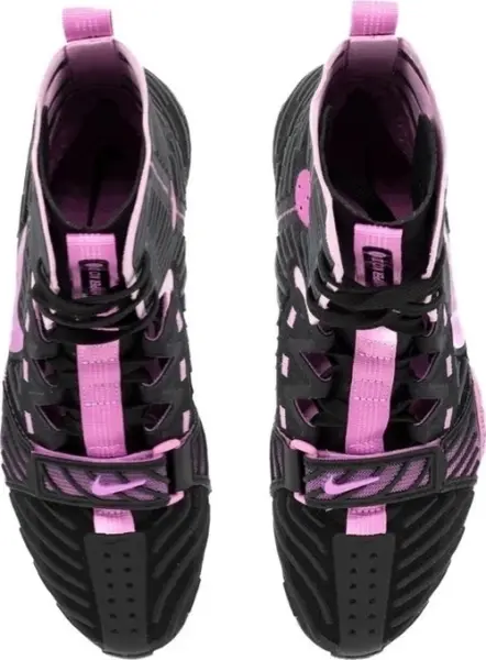 Боксерки Nike HYPERKO 3 черно-розовые HV6696-002