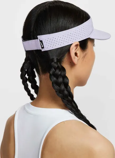 Козырек Nike DRI-FIT ADVANTAGE ACE VISOR сиреневый FB6443-515