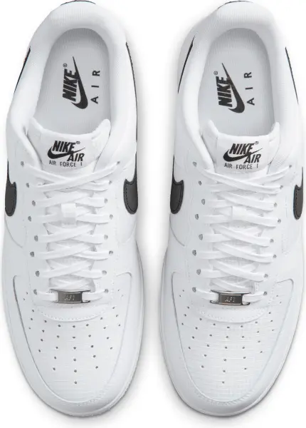 Кроссовки Nike AIR FORCE 1 '07 LV8 бело-черные IR0952-100