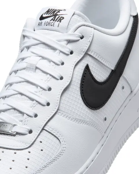 Кроссовки Nike AIR FORCE 1 '07 LV8 бело-черные IR0952-100