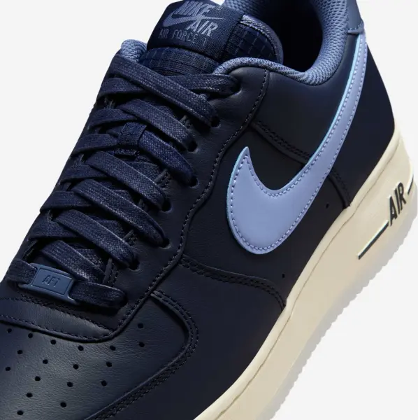 Кросівки Nike AIR FORCE 1'07 темно-синьо-блакитні IM6600-451