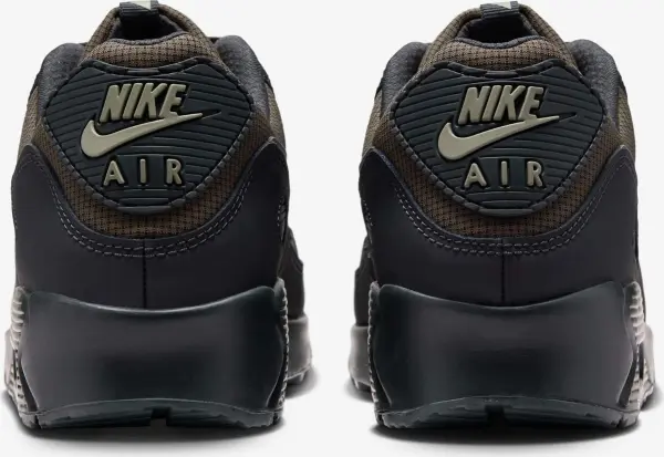 Кроссовки Nike AIR MAX 90 черно-оливково-зеленые IQ0291-060