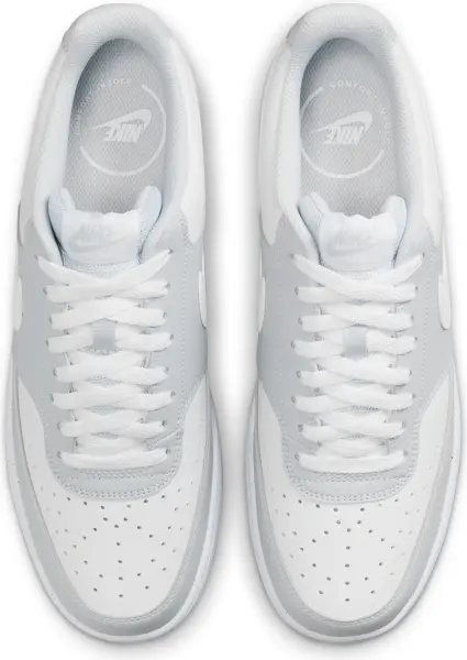 Кроссовки Nike COURT VISION LOW светло-серо-белые HM9862-002