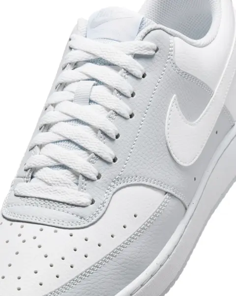 Кроссовки Nike COURT VISION LOW светло-серо-белые HM9862-002