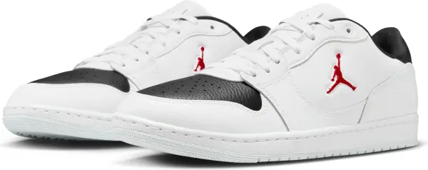 Кросівки Nike JORDAN COURT CONNECT LOW біло-чорно-червоні IQ5698-101