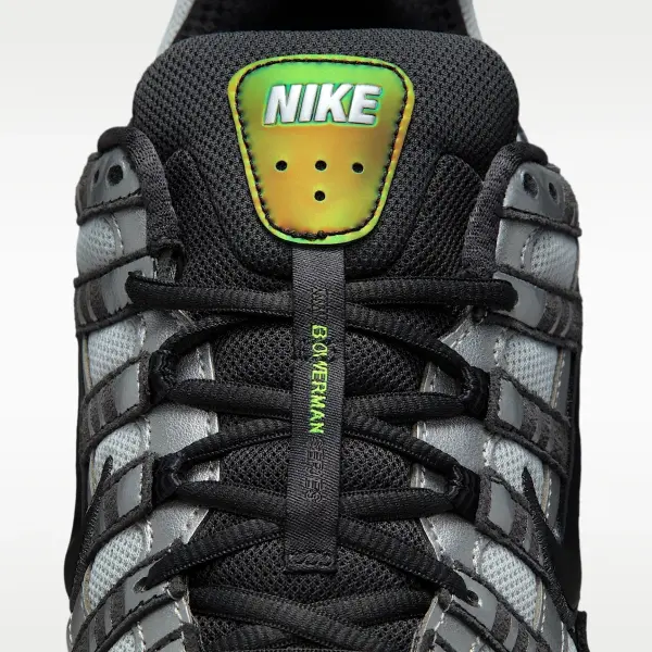 Кроссовки Nike P-6000 серебряно-черно-лаймовые IQ0577-025
