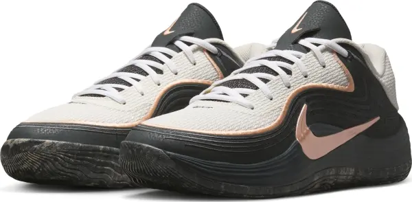 Кроссовки баскетбольные Nike PRECISION 8 LOW антрацитово-бежево-бронзовые IH1104-002