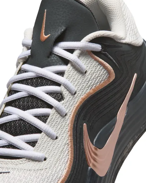 Кроссовки баскетбольные Nike PRECISION 8 LOW антрацитово-бежево-бронзовые IH1104-002