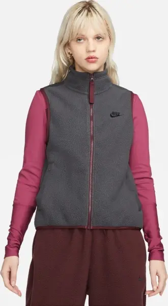 Жилетка жіноча Nike SPORTSWEAR SPORTS UTILITY сіро-бордова FD4238-060