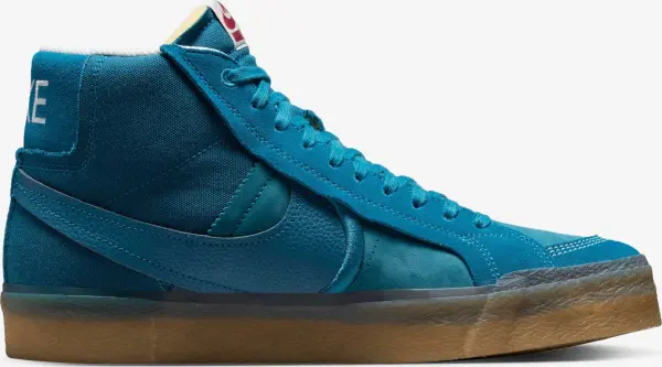 Кеды Nike SB ZOOM BLAZER MID PREMIUM PLUS бирюзовые DV5468-300