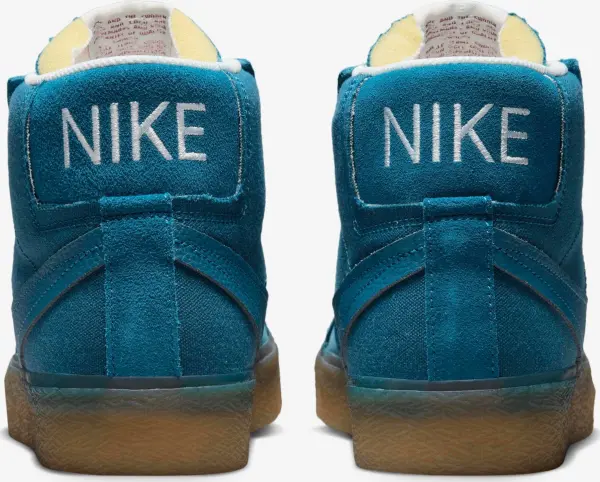 Кеды Nike SB ZOOM BLAZER MID PREMIUM PLUS бирюзовые DV5468-300