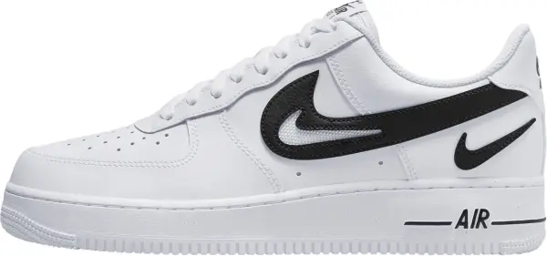 Кроссовки Nike AIR FORCE 1 '07 FM бело-черные DR0143-101