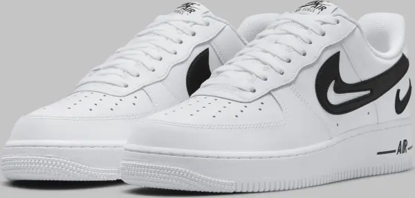 Кроссовки Nike AIR FORCE 1 '07 FM бело-черные DR0143-101