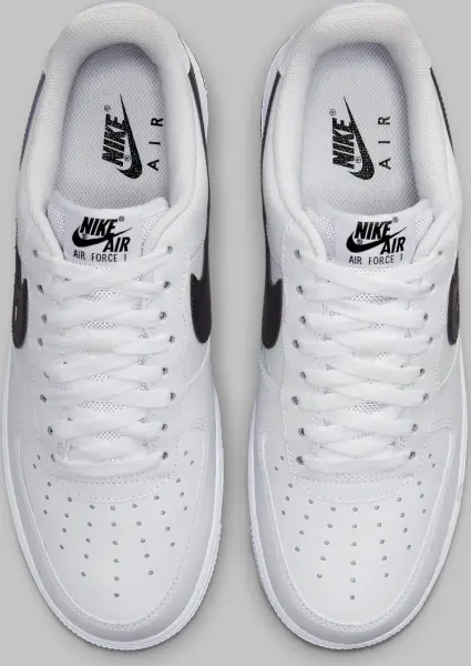 Кроссовки Nike AIR FORCE 1 '07 FM бело-черные DR0143-101