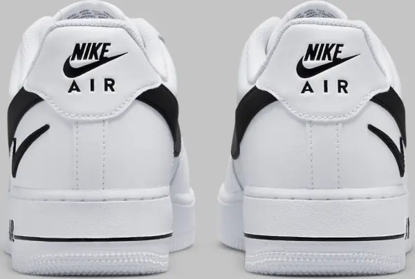 Кроссовки Nike AIR FORCE 1 '07 FM бело-черные DR0143-101
